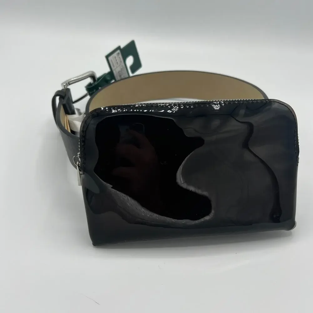 Wild Fable Women's Black Jelly Print Belt - Size XS - NWT